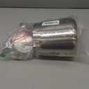 68oz Stainless Steel Oil Filter Pot, Multifunctional 2 in 1 Oil Strainer Pot for Camping, Large Capacity Bacon Grease Saver with Strainer, Kitchen Cooking Oil Container, Mini Deep Fryer with Basket