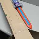 Geospace 23" Knight Geosword Soft & Safe Dueling Toy Swords - 1 Pack with Motion Activated LED Lights & Movement Battle Sounds (Green & Red)