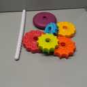 Spinning Toy, Rainbow Stacking Toys for Toddlers 1-3, Ring Stacker Baby Toys 6 to 12 Months, 1 One Year Old Girl Boy Christmas Birthday Gifts, Montessori Autism Sensory Toy