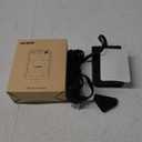 Flat Electrical Outlet Extender with USB C Ports, 4 Outlet 3 USB Wall Plug, 6 ft Ultra Thin Extension Cord, Flat Plug Power Strip Surge Protector for Home, Office. Black