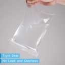 iMailer - 100 Count - 14" x 20" Large Clear Reclosable 2 Mil Zipper Bags - 2 Gallon Zip Bags for Clothing, T-Shirts, Pants