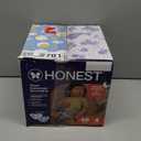 The Honest Company Comfort Dry Overnight Diapers, Up to 12 Hours Protection, Hypoallergenic, Cozy Cloud + Star Signs, Club Box Size 4 (2237 lbs), 48 Count