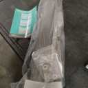 Reinforced Retractable Baby Gates with Support Rods, Retractable Gate for Babies and Pets Prevent Bottom Crawling Through, Extends up to 55” Wide, Mesh Dog Gate for The House Indoor Outdoor, Gray