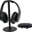 Retekess TA005P Wireless Headphones for TV Watching, TV Headphones with Transmitter, One-Touch Mute,Support AUX, RCA and Optical Input, TV Headphones Wireless for Seniors