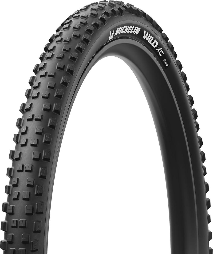 Michelin Wild XC Performance Mountain Bike Tire, 29x2.35, Folding, Tubeless Ready, Gum-X Rubber Compound, HDPROTECTION Casing, Black