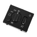 ZAPOSTS Headlight Switch Fits for 2003-2007 Chevy Silverado Suburban Tahoe Avalanche,for GMC Sierra Yukon,for Cadillac Escalade, Headlamp Dimmer Switch Greenish LED Light Replaces# D1595G,19381535