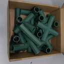 16PCS Fitting 16MM 4 Types Stable Support Heavy Duty Greenhouse Frame Building Connector Suitable for Grape Trellis Sunscreen Shed Gardening