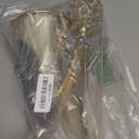 VIJIV Gold Crystal Flower Vases for Centerpieces Tables - Tall Trumpet Vase for Bouquet Decorative, Dining Table Décor Flower Stand with Ribbed Texture for Events, Bridal Showers & Boho Weddings