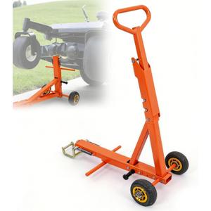 800 Lb Lawn Mower Lift Jack, Foldable Heavy Duty Zero Turn Mower Jack