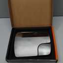 A-Premium Left Driver Side Heated Mirror Glass with Backing Plate - Compatible with Ram 1500 2019-2022 - Exterior Side View Flat Mirror with Blind Spot Detection, without Auto Dimming Function