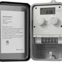 DEWENWILS Outdoor Digital Pool Pump Timer, 3HP 40A 240VAC, 7-Day 12 ON/Off Programmable Timer Switch for Pool Pump, Water Heater, Pool Filter, Landscape Lights, ETL Listed