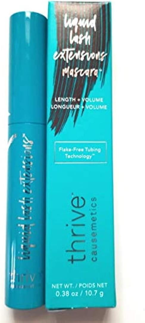 Liquid Lash Extension Mascara Crystal Brown, Long-Lasting, Dramatic Extension, Smudge-proof, Hypoallergenic Formula .38oz