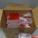 Mini Heart Shaped Dessert Cups with Spoons 2.7 oz Valentine Day Plastic Appetizer Cup Clear Disposable Reusable Heart Shaped Bowl for Valentine Wedding Party Cakes Ice Cream(Multicolor,60 Set)