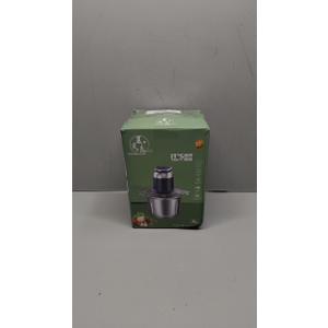 EatingBiting 3L electric food processor blender chopper grinder mincer meat grinder mixer Bowl Grinder for Meat, Vegetables, Fruits and Nuts, Stainless Steel Motor Unit and 4 Sharp Blades, 300W