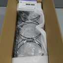 Magnetic Cup Holder for Fridge, 2 Pack Water Bottle Organizer for Stanley Cup Accessories 20/30/40 oz, Wall Mount Tumbler Organizer for Space-Saving Kitchen Pantry Cabinet Storage-Black