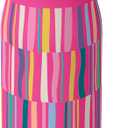 Ottle Cove Cruiser Stainless Steel Water Bottle - 24 oz Insulated Flask with Leak Proof Lid BPA-Free - Reusable Gym Water Bottle for Travel, Camping & Sports - Candy Stripes Allover