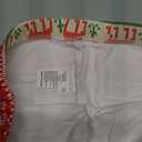 BesserBay Big Girl Christmas Slim Leggings Ugly Xmas Thick Soft Pants Green & Red Reindeer 14 Years