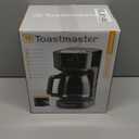 Toastmaster 12-Cup Digital Touchscreen Drip Coffee Maker - Programmable Automatic Coffee Machine - Kitchen Appliance with Keep Warm Setting