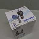 Panasonic Cordless Phone 2 Handsets System Expandable with Amber Backlit Display KX-TGC352B (Black)