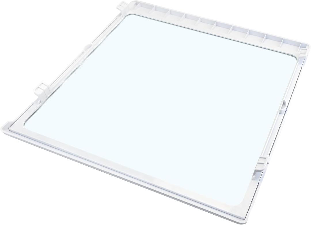 DA67-02417A Upper Refrigerator Fresh Food Glass Shelf Compatible with samsung RH25H5611SR RS25H5111SG RS25J500DSG RS261MDBP RS261MDRS RS265TDRS RS25H5000SR RS263TDRS RS267TDRS etc Refrigerator