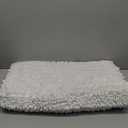 Bathroom Rugs Non Slip Washable 44x24, Extra Thick Soft Chenille Absorbent Bath Mat, High Density Barrier Non Slip Backing, Quick Dry Plush Shaggy Floor Carpet for Tub&Shower, White