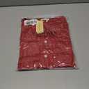 Ekouaer Pajamas for Women Set Button Up Pj Sets Soft V Neck Short Sleeve Sleepwear 2 Piece Loungewear M