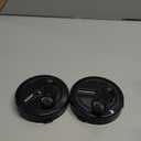 Battery LED Spotlight, Indoor Spotlights, Battery Powered Spot Lights with Remote, Up Lighting for Plants, Picture Light for Wall Art Display Dartboard Painting Artwork Accent-2Pack (Black)