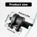 2 x Tank-type Blower Sweep Valve Compatible With 3.6L 3.0L Buick Enclave LaCrosse Cadillac ATS CTS SRX XTS Chevy Caprice Equinox Impala GMC Acadia Canyon Terrain Replaces OE 12610560 12690512