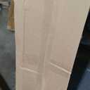 PURE ERA Bullnose Carpet Stair Treads Ultra Plush Cream Gray 2 Pcs, 36 x 9.5 inch