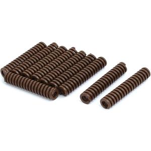 10mm OD Quality Parts 50mm Length Extra Heavy Load Compression Mould Die Spring Brown 10pcs Model:93as515qo240