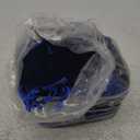 Ximkee 50 Pieces Wholesale Lot - Black Velvet Cloth Jewelry Pouches/Drawstring Bags 3" X 4" (50, Blue)