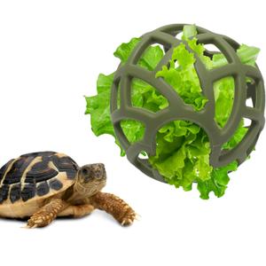 Tortoise Treat Ball Toys, Tortoise Habitat Accessories, Turtle Feeder Ball, Toys for Aquatic Turtle Tank Accessories