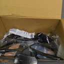 KleenGuard V30 Nemesis Safety Glasses (22475), with Anti-Fog Coating, Smoke Lenses, Black Frame, Unisex Sunglasses for Men and Women (Pack of 12)