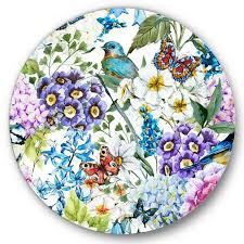 Ceramic And Cork Flowers and Birds
