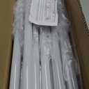 8ft LED Bulbs,12 Pack 96" 45W FA8 Single Pin LED Tube Lights 5400LM, 6000k, Milky Cover, F96T12 Bulb Fluorescent Replacement, Ballast Bypass