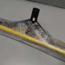 Rubbermaid Commercial Products Maximizer 36" Push to Center Push Broom Polypropylene Fill Black Angled Sides Medium Bristles for Indoor/Outdoor Multi-Surface Use