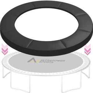 Trampoline Pad Replacement Trampoline Mat Replacement Padding Safety Pad Spring Cover Round Spring Cover with No Holes  12 ft 