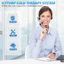 ICYTHRP Cold Therapy Machine with Programmable Timer, Portable Ice Machine for Hip After Surgery, Hip Replacement Recovery System, Cryotherapy Pain Relief with Compression Pad