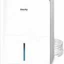 AEOCKY 50 Pint/Day Compressor Dehumidifier, 3500Sq.Ft for Basement, Home, Bedroom, Bathroom, with Drain Hose, Intelligent Humidistat, Quiet