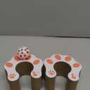 2pcs Kitty Kurlz Cat Toy - Foldable Accordion Cat Scratching Board with Bell Ball - Interactive Cardboard Scratcher cat Toys for Engaging Play