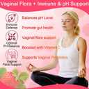 PH Gummies for Women - Ph Balance Gummies for Women Private Area, Feminine Gummy for Immune & Energy Supplement, Vegan, Gluten-Free, Strawberry Flavor, 60 Count