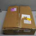 IBUYKE 3-Tier Side Table, Solid Wood Tall End Table with Storage Shelves, Nightstand Bedside Table for Living Room Bedroom Office, No-Tool Assembly, White UWST003W (11.42" x 15.35" x 26.96")