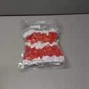 2 x FINGOOO Mini Red Santa Hats,30 Pieces Christmas Hat for Crafts 2.8 x 5 Small Santa Hats for Xmas Party Table Dinner Decorations