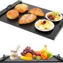 Stove Top Cover  30" x 22" Wooden Noodle Board with Handles, Extra Counter Space Stove Protector & Decorative Tray for Gas or Electric Ranges, Apartments & RV Kitchens