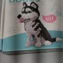 Building Blocks Mini Bricks Animal Pets, Dog Husky, Micro Bricks Dog Animal Building Toy Bricks Dog for Kids 10,11, 12, 13, 14, Teens or Adult, 1900 Pieces