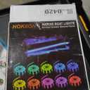 HOKIION 50FT Boat Lights Marine LED Strip Lights, IP66 Waterproof Pontoon Boat Light, 12V RGB Boat Interior Lights, Night Fishing Lights for Jon Boat, Bass Boat, Cabin, Deck, APP/RF Control