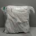 Fluffy Rug Shaggy Area Rug, White 3x5 Area Rugs for Bedroom, Small Bedside Rug, Soft Fluffy Shaggy Entryway Throw Rugs for Living Room Bedroom Kids Room Home Decor