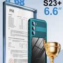 for Samsung Galaxy S23+ Plus Waterproof Case, [IP68 Water Proof] [Built-in Screen Protector], Magnetic Heavy Duty Military Grade Rugged Phone Case for S 23+ Plus 6.6", Teal