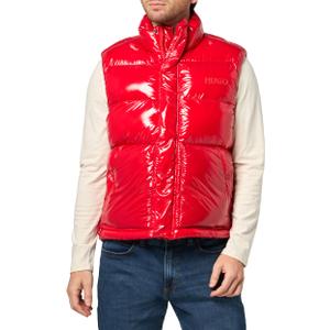HUGO, Big Puffer Small Logo Vest, Merry Red, XL