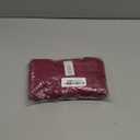 URBAN K Womens Basic Foldable High Waist Regular and Plus Size Maxi Skirts (Large, Burgundy)